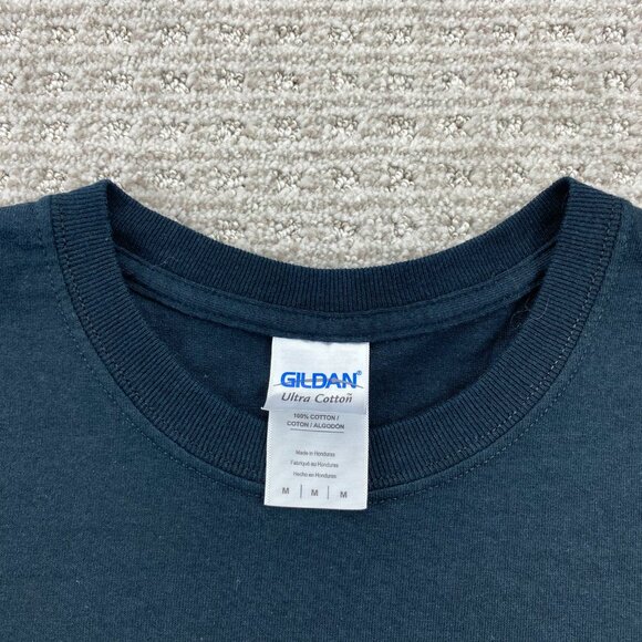 Rock & Roll Society of Edmonton T-Shirt Men Medium M Black Music Festival K-97 - Picture 3 of 10